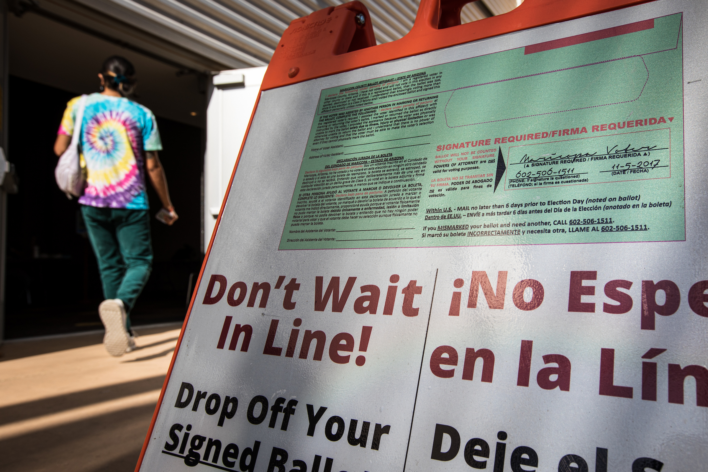 Arizona voters indicate preferences ahead of