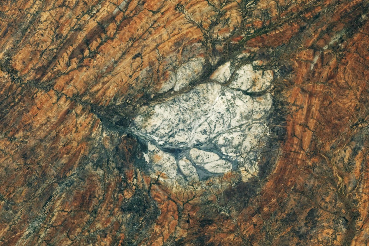 Moon like landscape appears in Madagascar