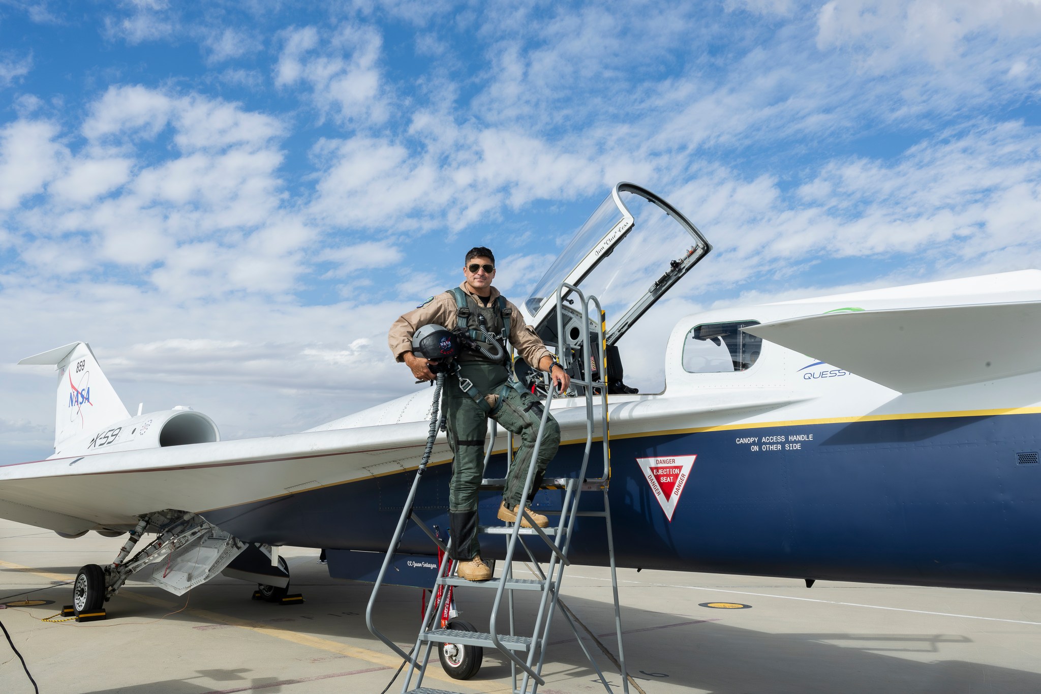 NASA tests X 59 aircraft with its test pilot