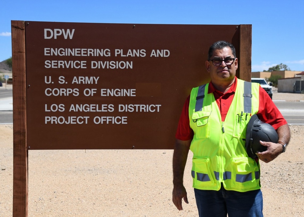 Yuma Proving Ground features employee Joe Escalante from the Directorate of Public Works